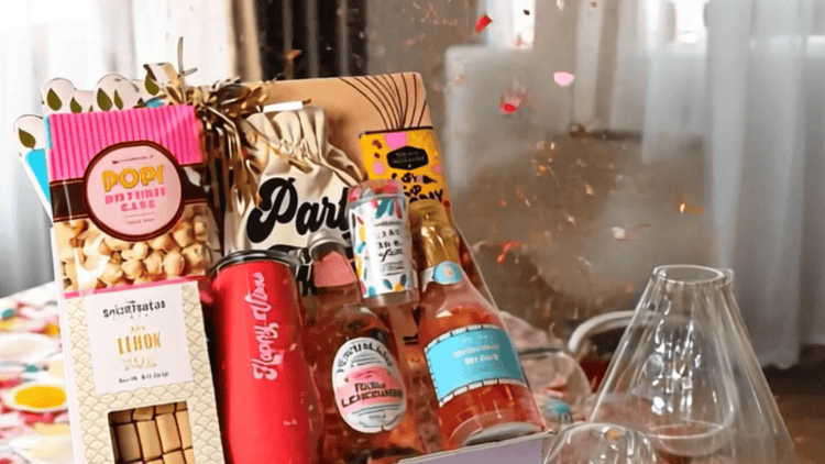 Birthday gift basket collection featuring gourmet gift baskets for her and for him featuring products made in the Pacific Northwest.