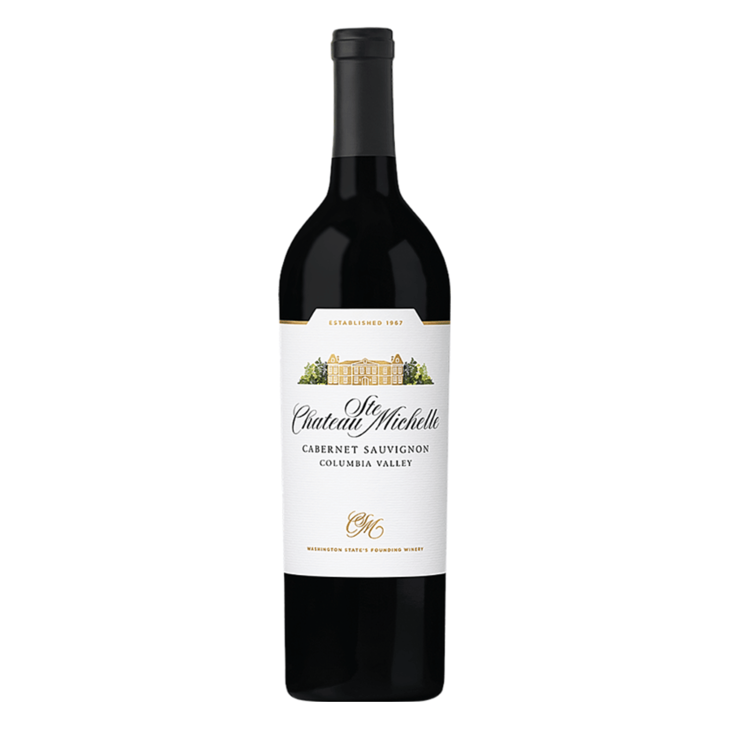 Chateau Ste Michelle Cabernet Sauvignon Columbia valley red wine made in Washington. The best Pacific Northwest wine for gift baskets
