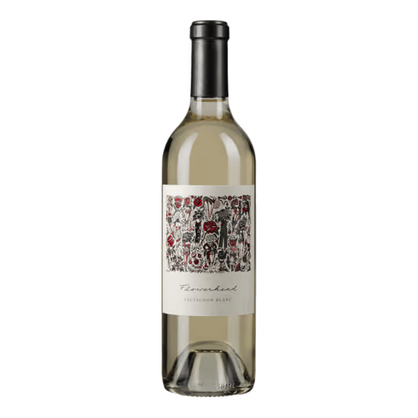 Mark Ryan Woodinville Winery Flowerhead Sauvignon Blanc featuring local Seattle artist designed front label