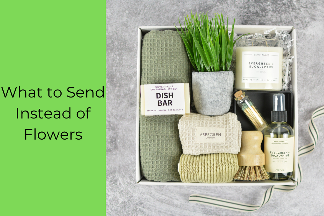 what to send instead of flowers: ideas for sympathy and custom gift baskets in Seattle