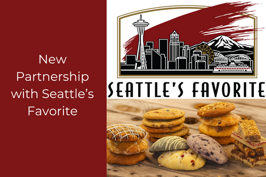 apple blossom gift basket blog, new partnership with Seattle's favorite