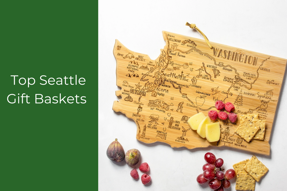 top Seattle Gift Baskets, featuring products made in the Pacific Northwest