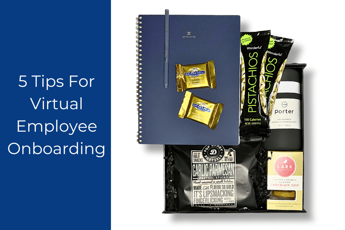 5 tips for virtual employee onboarding.  1. Send a welcome gift before they start ...