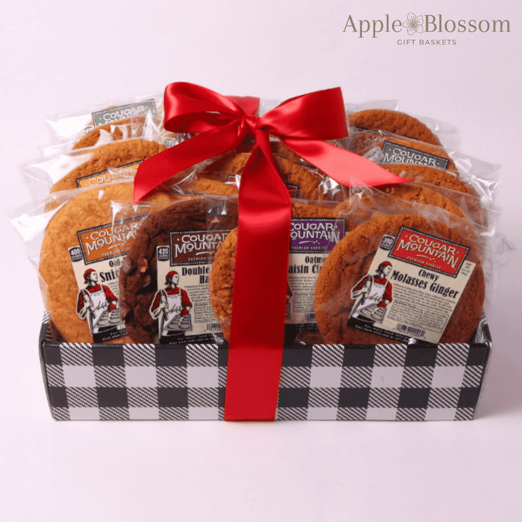 cougar mountain cookies made in seattle, wa gift tray