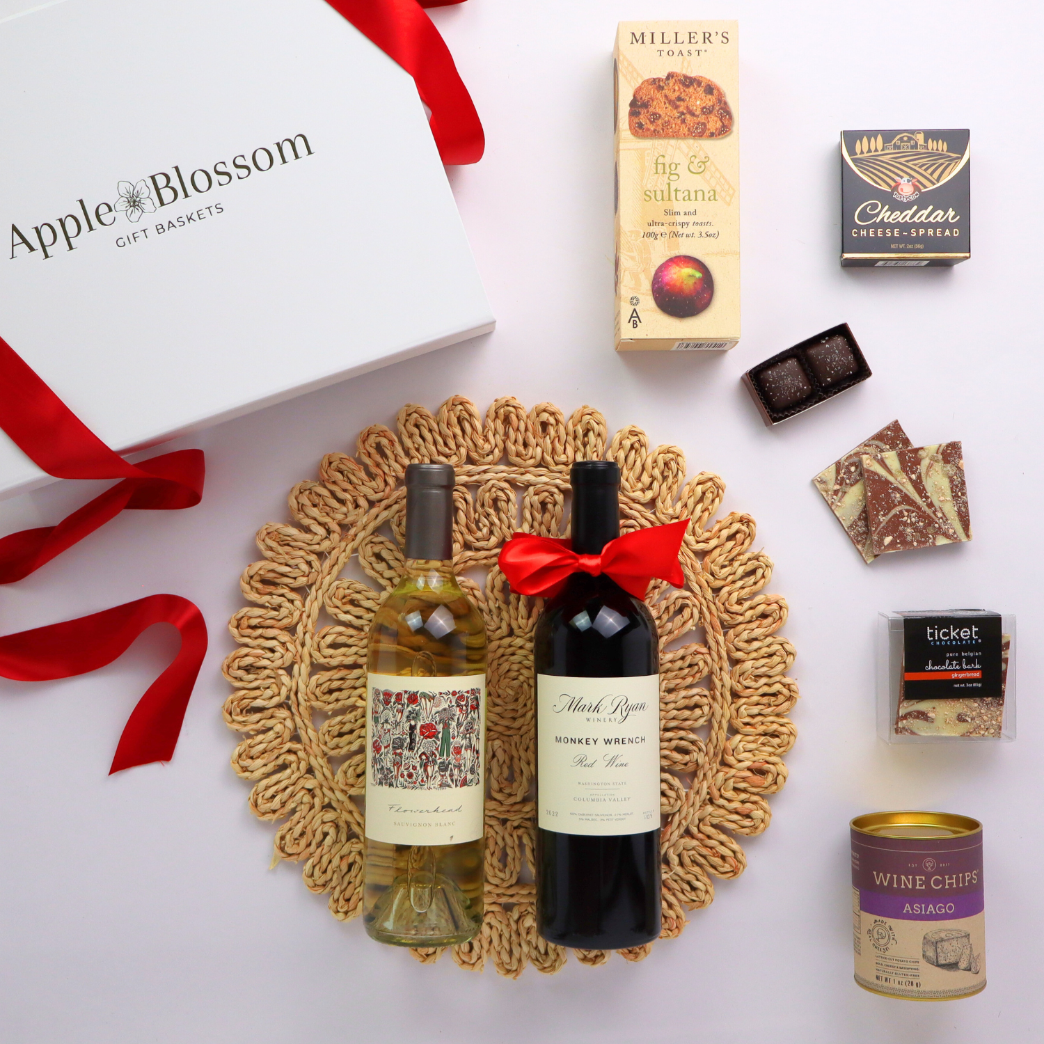 gift baskets four couples featuring WA wine gift baskets