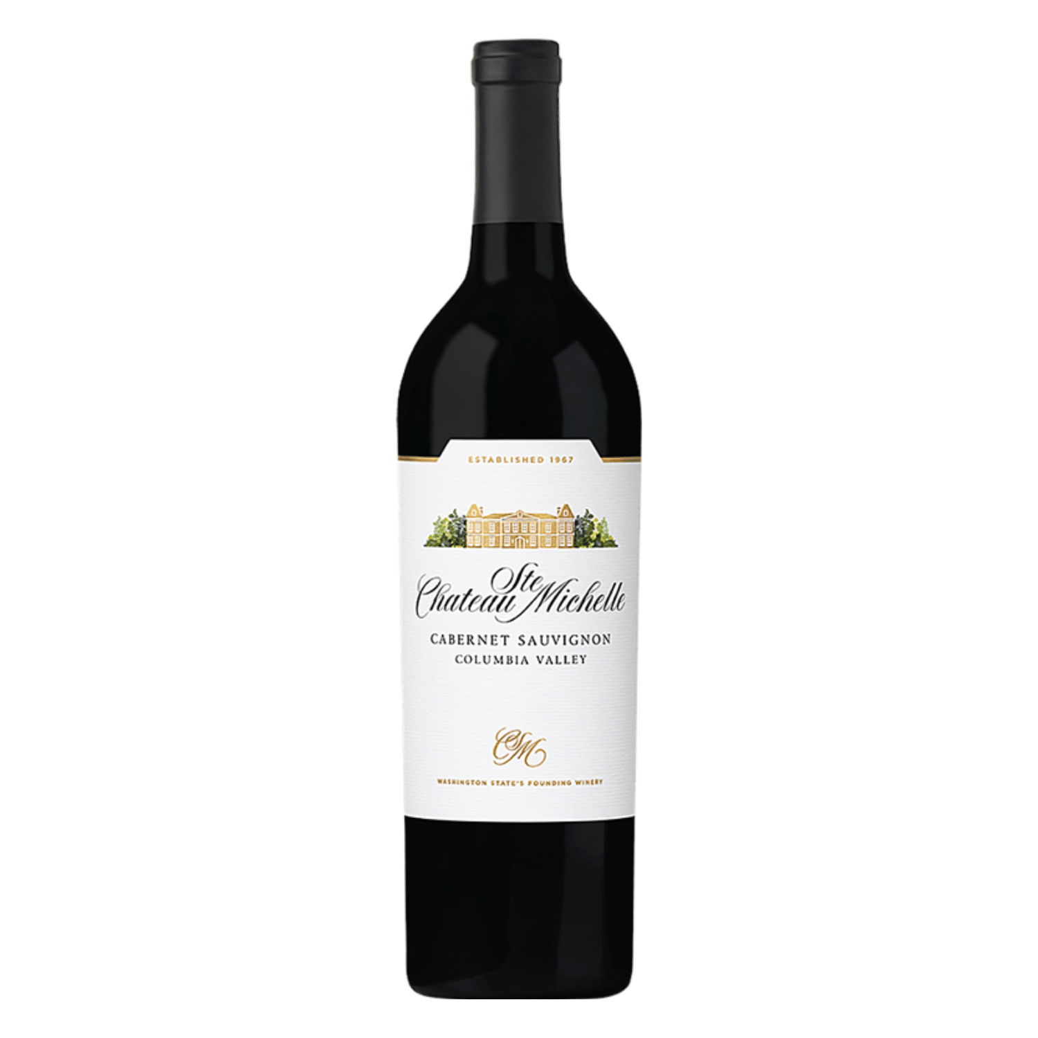 Chateau Ste Michelle Cabernet Sauvignon Columbia valley red wine made in Washington.  The best Pacific Northwest wine for gift baskets