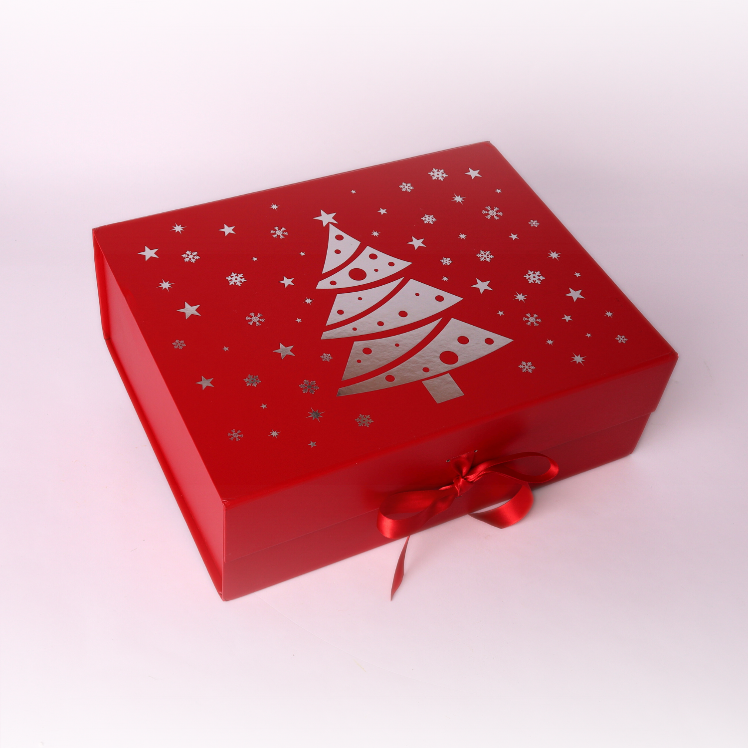 holiday wine and snacks gift luxe gift box.