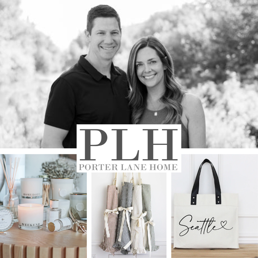 porter lane home, meet the maker based in Mukilteo, wa they make home goods and candles 