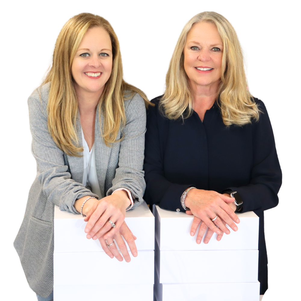 veronica and lisa owners of apple blossom gifting